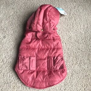 DUSTY ROSE DOG COAT